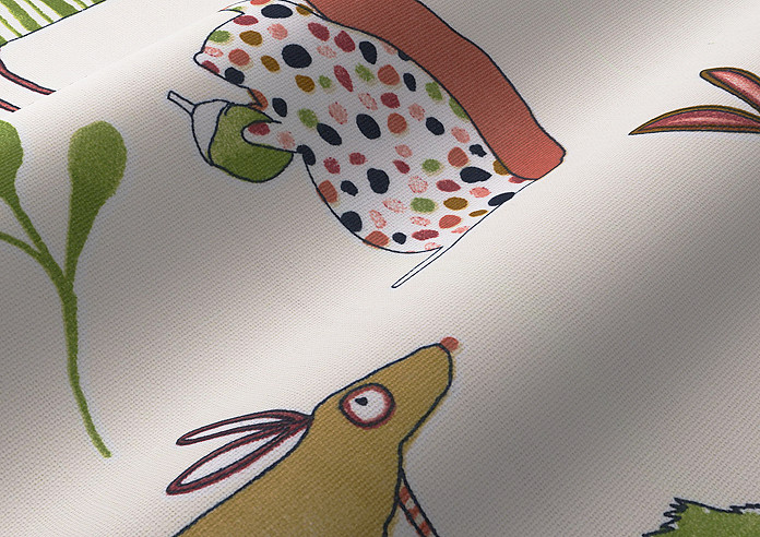 Oh My Deer, Berry - Made to Measure Curtains - Image 4